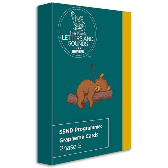 Big Cat Phonics for Little Wandle Letters and Sounds Revised - SEND Programme: Grapheme Cards: Phase 5 - ISBN 9780008582562