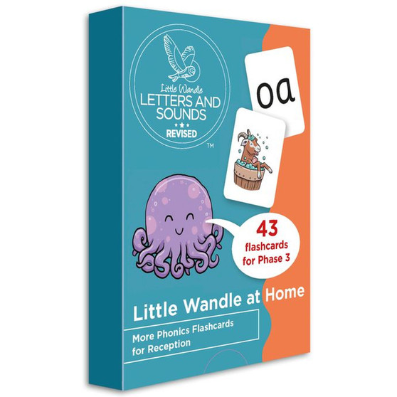 Big Cat Phonics for Little Wandle Letters and Sounds Revised - Little Wandle at Home More Phonics Flashcards for Reception - ISBN 9780008587543
