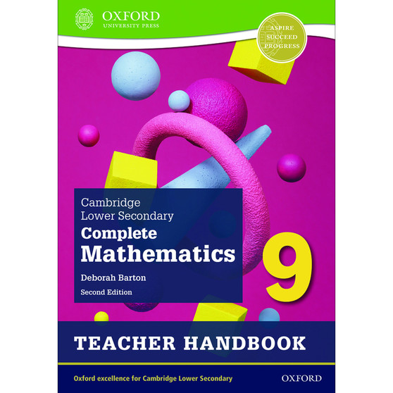 Oxford Cambridge Lower Secondary Complete Mathematics 9 Teacher Handbook (2nd edition) - ISBN 9781382018968