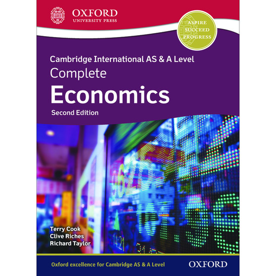 Oxford Cambridge International AS and A Level Complete Economics Student Book (2nd edition) - ISBN 9781382023030