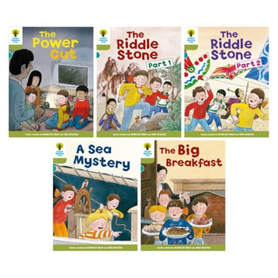 Oxford Reading Tree: Biff, Chip and Kipper Stories: Oxford Level 7: Mixed Pack 5 - ISBN 9781382038607