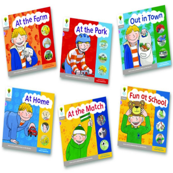 Oxford Floppy's Phonics Sounds and Letters Level 1 Mixed Pack of 6 - ISBN 9780198485476