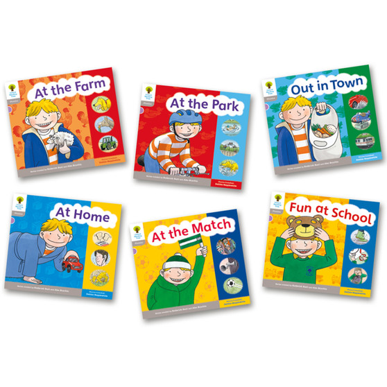 Oxford Floppy's Phonics Sounds and Letters Level 1 Mixed Pack of 6 - ISBN 9780198485476