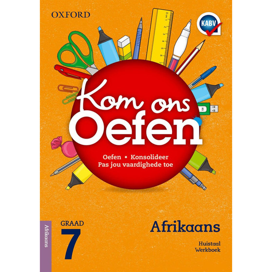 Oxford Kom Ons Oefen Afrikaans Huistaal Graad 7 - ISBN 9780190401597