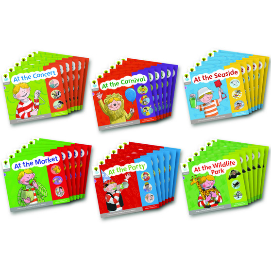 Oxford Floppy Phonics Sounds and Letters Level 1 (Pack A) Class Pack of 36 - ISBN 9780198488835