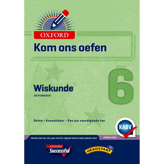 Oxford Kom Ons Oefen Wiskunde Graad 6 - ISBN 9780199057733