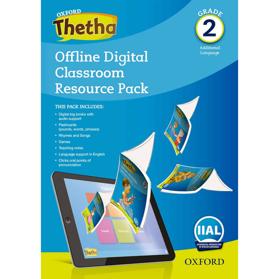 DIGITAL - Oxford Thetha Grade 2 Offline Digital Classroom Resources Pack (USB) - ISBN 9780190722425