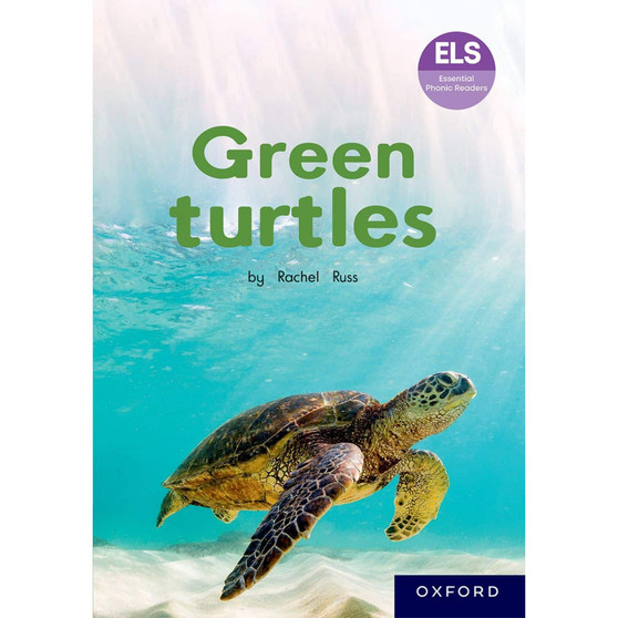 ELS Essential Phonic Reader Week 38 Review: Green turtles - ISBN 9780190747572