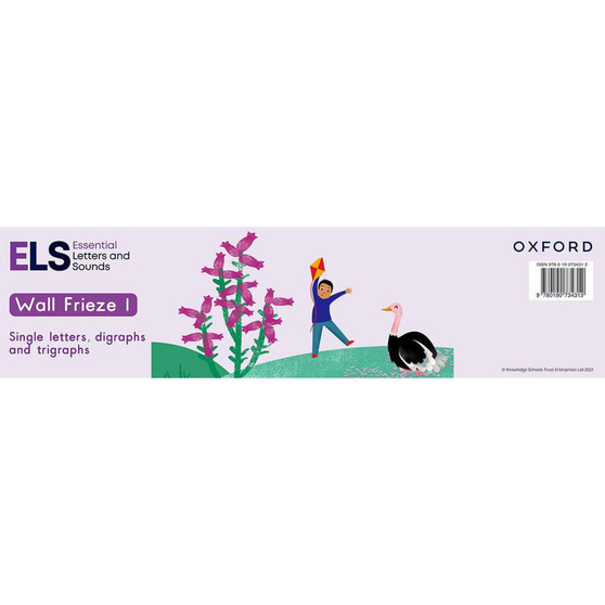 Essential Letters and Sounds Wall Frieze 1 - ISBN 9780190734312
