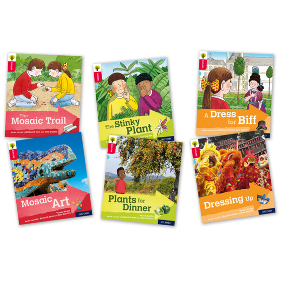 Oxford Explore with Biff, Chip and Kipper Level 4 Mixed Pack of 6 - ISBN 9780198396758