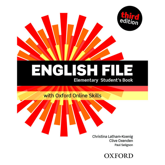 English File 3 Elementary Students Book & Oxford Online Skills Practice 19 Pack Elementary - ISBN 9780194909495