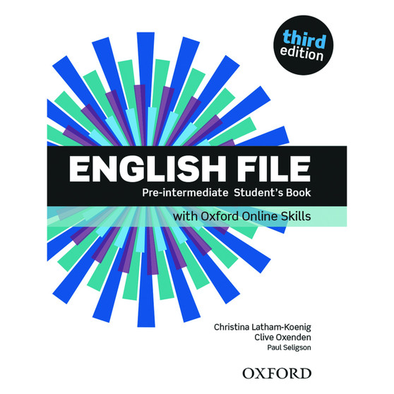 English File (3rd edition) Pre-intermediate Student's Book with Oxford Online Skills Pre-Intermediate - ISBN 9780194909709