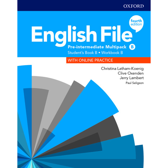 English File (4th edition) Pre-Intermediate Student's Book Workbook B with Online Practice Pre-Intermediate - ISBN 9780194037327