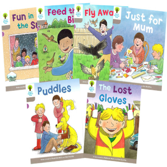 Oxford Biff, Chip and Kipper - Decode and Develop Stories Level 1 Pack of 6 -ISBN 9780198483670