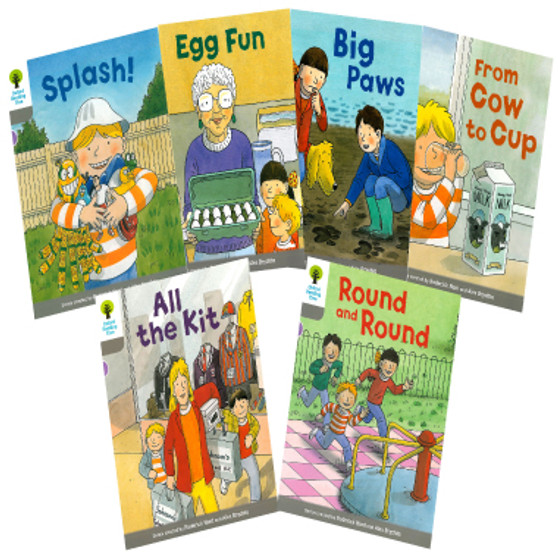 Oxford Biff, Chip and Kipper - Decode and Develop Stories Level 1 (Pack B) Mixed Pack of 6 - ISBN 9780198364221