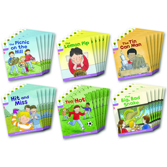 Oxford Biff, Chip and Kipper - Decode and Develop Stories Level 1+ (Pack B) Class Pack of 36 - ISBN 9780198364313