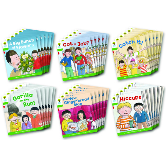 Oxford Biff, Chip and Kipper - Decode and Develop Stories Level 2 (Pack A) Class Pack of 36 - ISBN 9780198489085