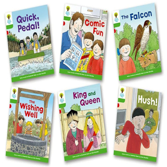  Oxford Biff, Chip and Kipper - Decode and Develop Stories Level 2 (Pack B) Mixed Pack of 6 -ISBN 9780198364382