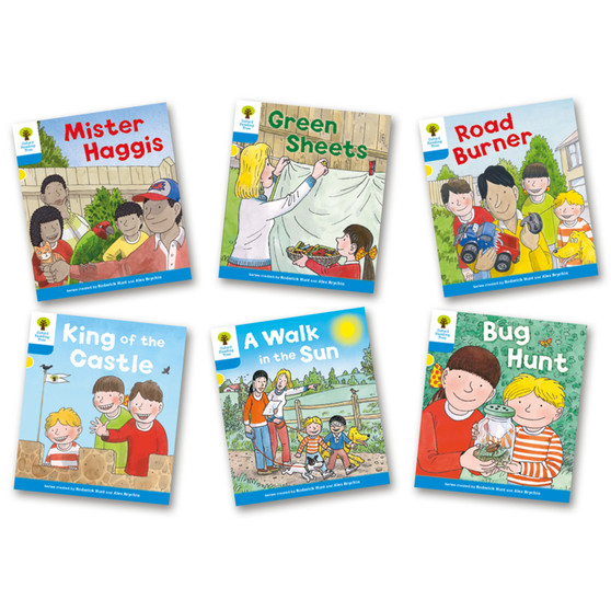 Oxford Biff, Chip and Kipper - Decode and Develop Stories Level 3 (Pack A) Mixed Pack of 6 - ISBN 9780198489160