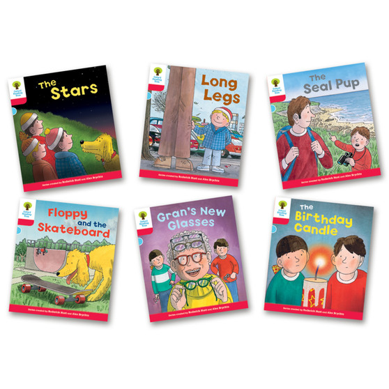 Oxford Biff, Chip and Kipper - Decode and Develop Stories Level 4 Mixed Pack of 6 - ISBN 9780198484035