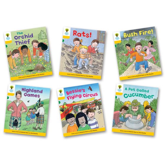 Oxford Biff, Chip and Kipper - Decode and Develop Stories Level 5 Mixed Pack of 6 - ISBN 9780198484127