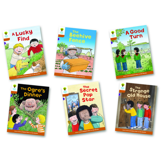Oxford Biff, Chip and Kipper - Decode and Develop Stories Level 8 Mixed Pack of 6 - ISBN 9780198300304