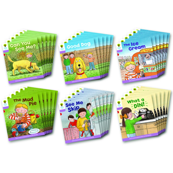 Oxford Biff, Chip and Kipper - More First Sentences C Level 1+ Class Pack of 36 - ISBN 9780198480891