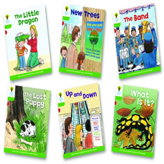 Oxford Biff, Chip and Kipper - More Patterned Stories Level 2 Mixed Pack of 6 - ISBN 9780198481607