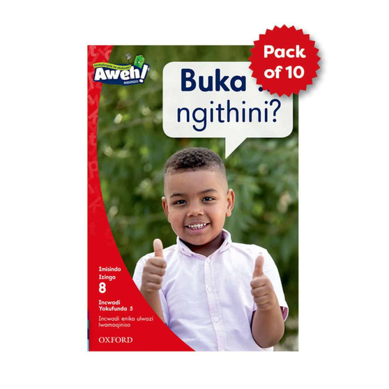 Aweh! Ibanga 2 Izinga 8 Ipheki yezincwadi zokufunda (ziyi-10) - ISBN 9780190757786