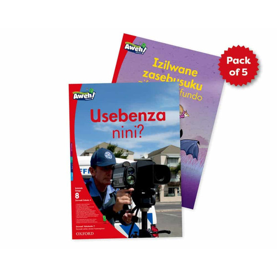 Aweh! Ibanga 2 Izinga 8 Ipheki yezincwadi ezinkulu (zi-5) - ISBN 9780190758028