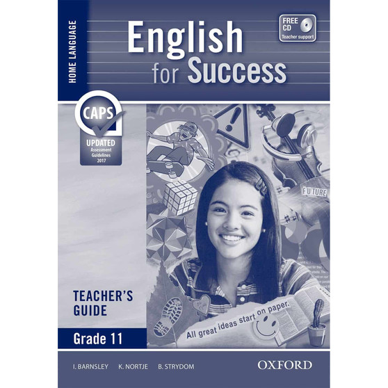 English for Success Grade 11 Teacher's Guide (CAPS) - ISBN 9780199044238