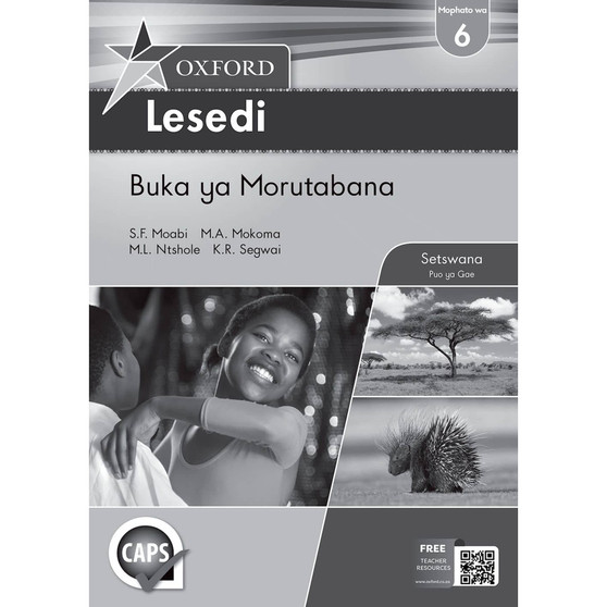 Oxford Lesedi Mophato wa 6 Buka ya Morutabana (CAPS) - ISBN 9780199054411