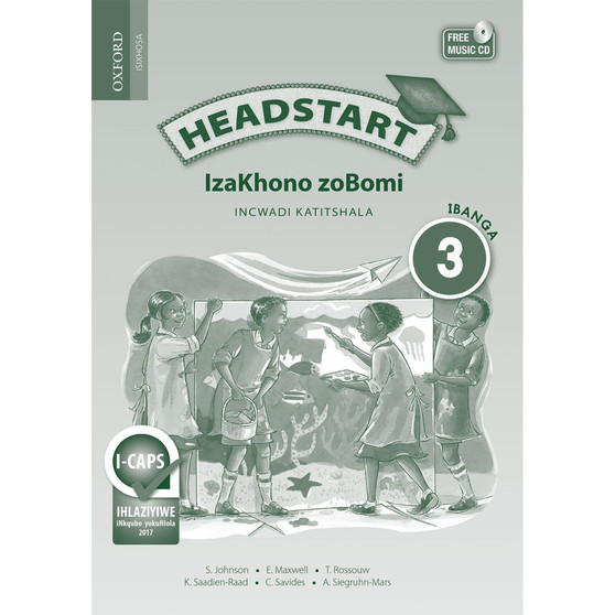 Headstart IzaKhono zoBomi IBanga 3 INcwadi kaTitshala - ISBN 9780195999648