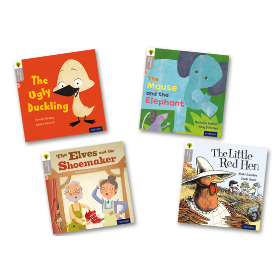 Oxford Reading Tree Traditional Tales: Level 1: Mixed Pack of 4 - ISBN 9780198339007