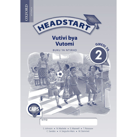 Headstart Vutivi bya Vutomi Giredi ya 2 Buku ya Ntirho - ISBN 9780199057771