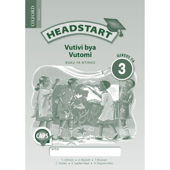 Headstart Vutivi bya Vutomi Giredi ya 3 Buku ya Ntirho - ISBN 9780199042616