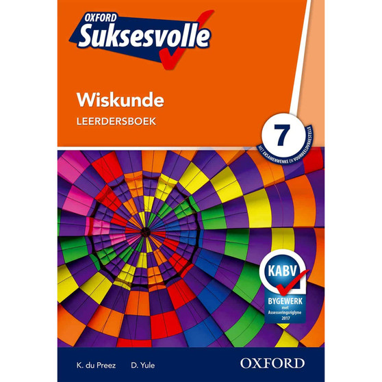 Oxford Suksesvolle Wiskunde Graad 7 Leerdersboek - ISBN 9780199047918
