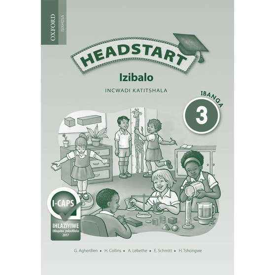 Headstart Izibalo IBanga 3 INcwadi kaTitshala - ISBN 9780199042579