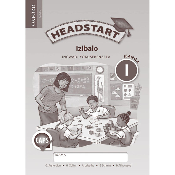 Headstart Izibalo Ibanga 1 Incwadi Yokusebenzela - ISBN 9780199049608