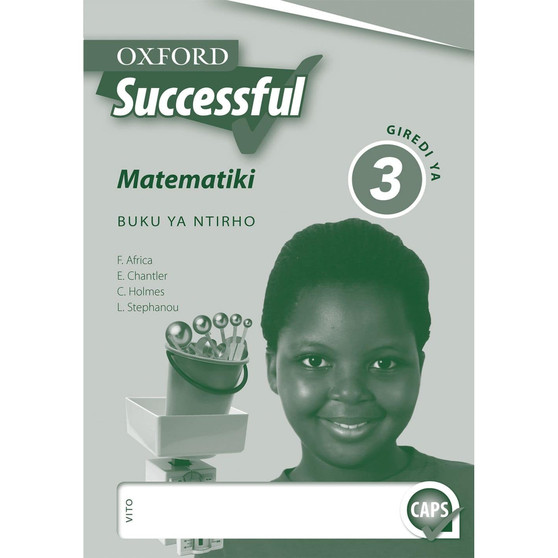 Oxford Successful Matematiki Giredi ya 3 Buku ya Ntirho - ISBN 9780199050659