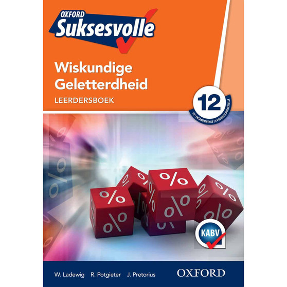 Oxford Suksesvolle Wiskundige Geletterdheid Graad 12 Leerdersboek - ISBN 9780199051243