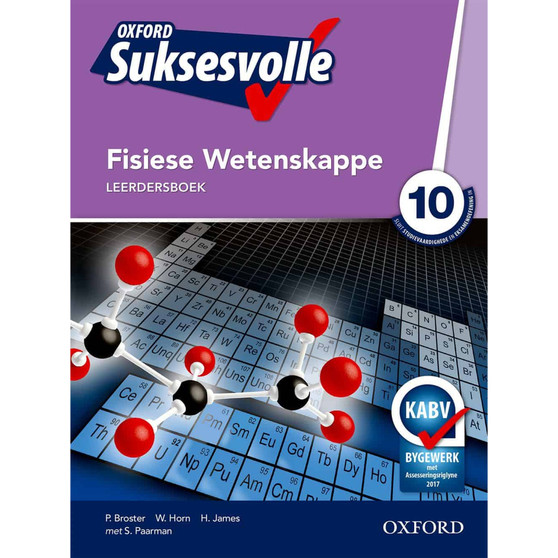 Oxford Suksesvolle Fisiese Wetenskappe Graad 10 Leerdersboek (CAPS Approved) - ISBN 9780199042746