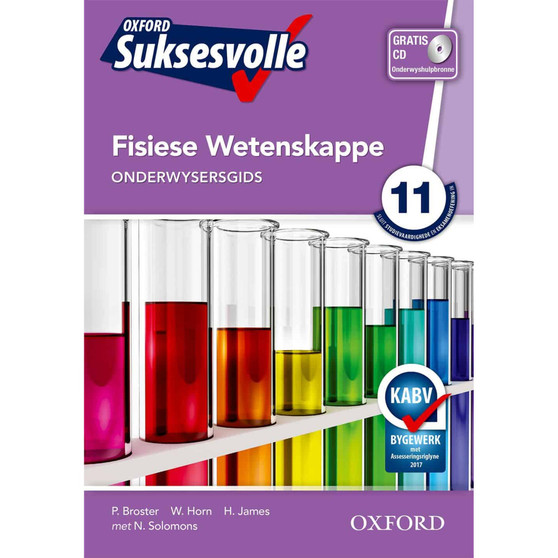 Oxford Suksesvolle Fisiese Wetenskappe Graad 11 Onderwysersgids 2e (CAPS) - ISBN 9780199055456