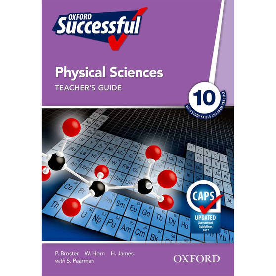 Oxford Successful Physical Sciences Grade 10 Teacher's Guide (CAPS Approved) - ISBN 9780195999785
