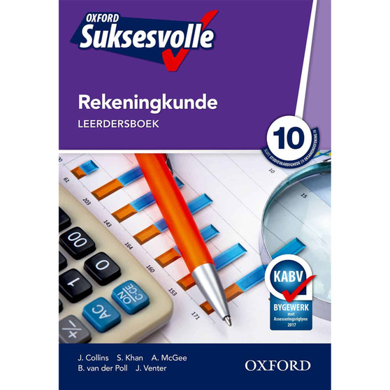 Oxford Suksesvolle Rekeningkunde Graad 10 Leerdersboek - ISBN 9780199056521