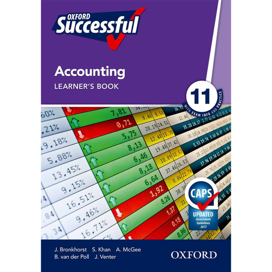 Oxford Successful Accounting Grade 11 Learner's Book - ISBN 9780199051182