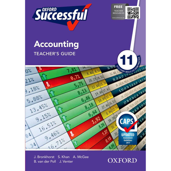 Oxford Successful Accounting Grade 11 Teacher's Guide - ISBN 9780199051168