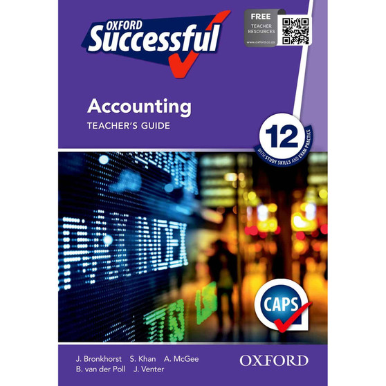 Oxford Successful Accounting Grade 12 Teacher's Guide - ISBN 9780199044771