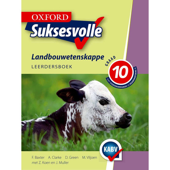 Oxford Suksesvolle Landbouwetenskappe Graad 10 Leerdersboek (CAPS) - ISBN 9780199059058