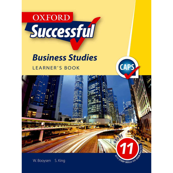 Oxford Successful Business Studies Grade 11 Learner's Book 2e (CAPS) - ISBN 9780199050567